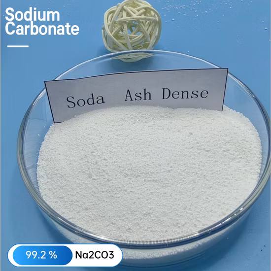 Grado alimenticio ligero de ceniza de soda